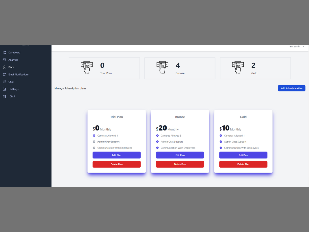 AI Employee Monitoring & Attendance System screenshot 2