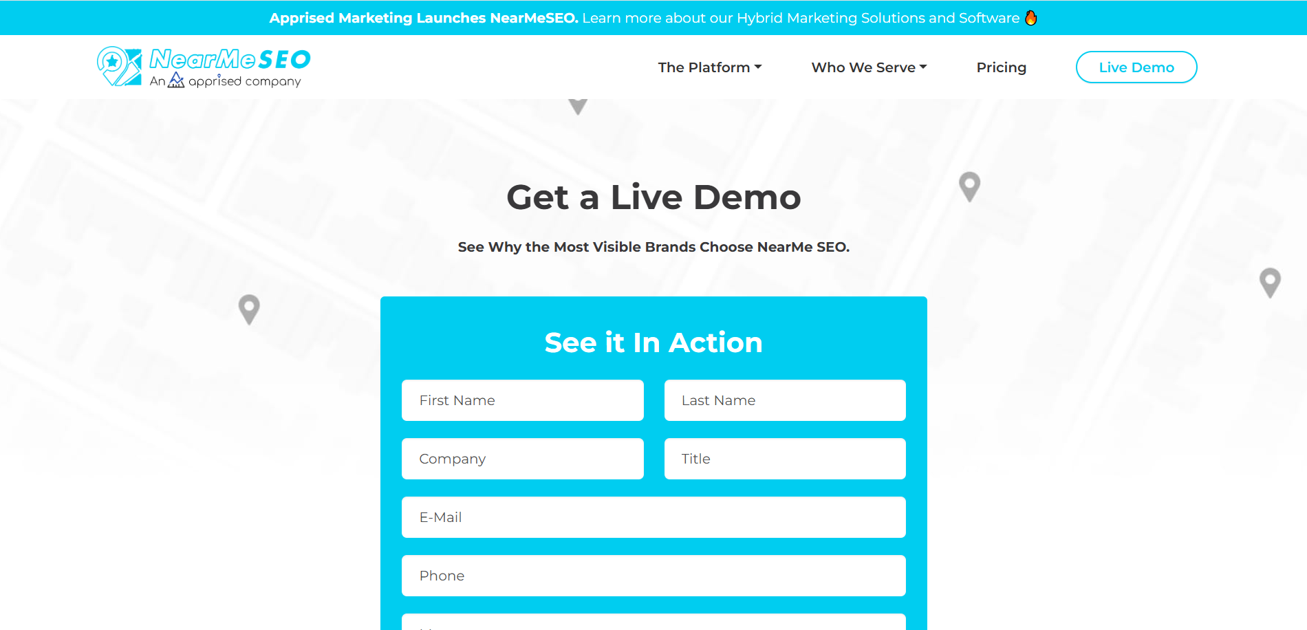 NearMeSEO – Digital Marketing & SEO Website screenshot 2