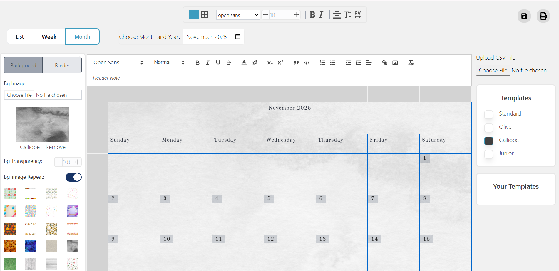 Prntyr Calendar – Events & Routine Management