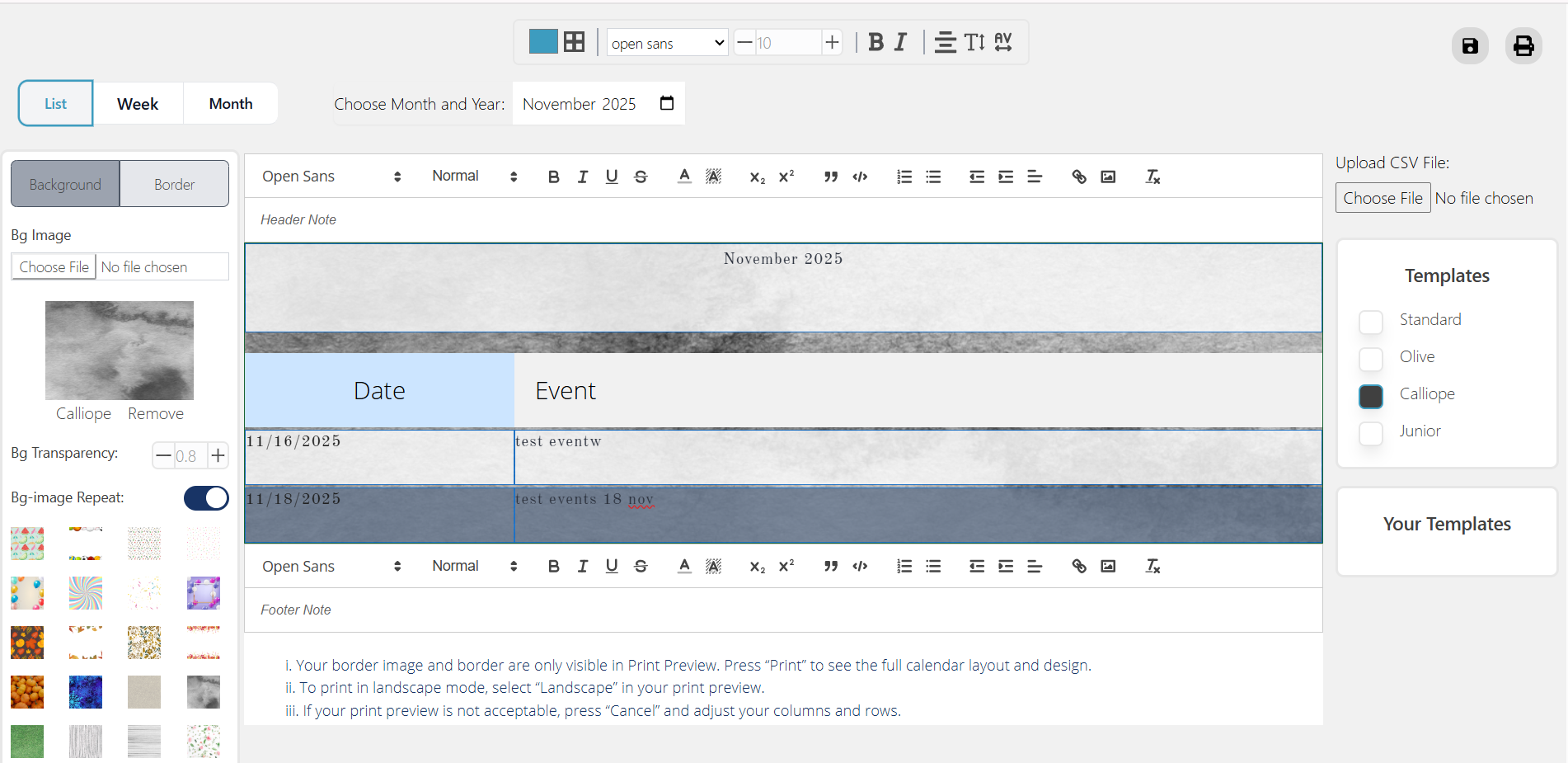 Prntyr Calendar – Events & Routine Management screenshot 3