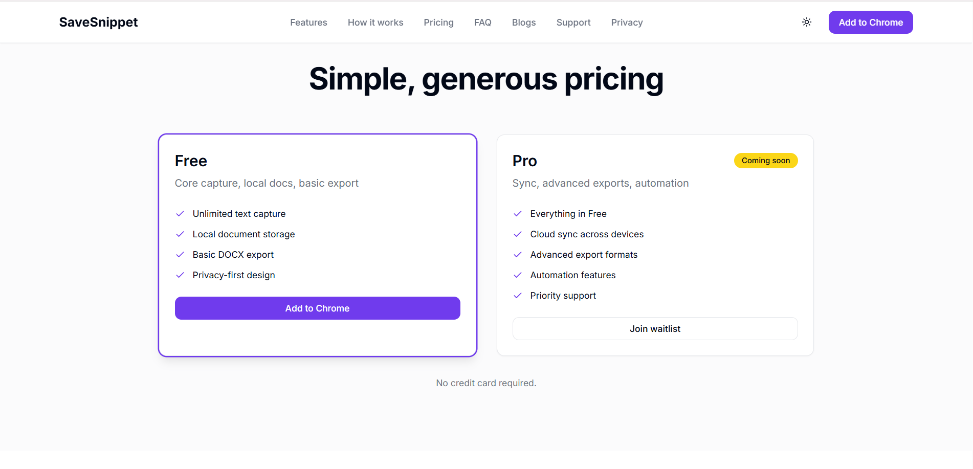 SaveSnippet – Snippet Management Platform screenshot 3